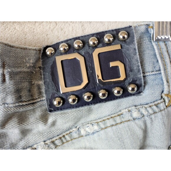 Dolce & Gabbana Distressed Denim Jeans Size 46 (30x33) - Picture 6 of 9